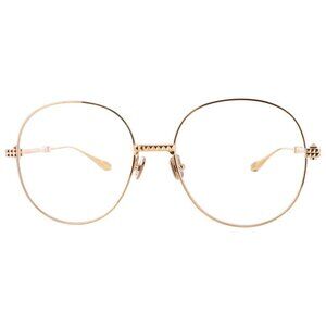 NEW VALENTINO EYEGLASSES STUD-III VLX-136C ROUND WOMEN ROSE GOLD EYEWEAR